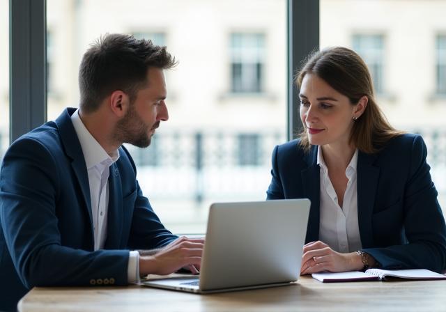 Career consultation in a 14 Kingsway office
